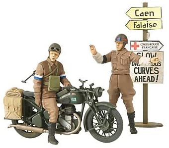 TAMIYA 1/35 Military Miniature Series No.316 British Army Military Motorcycle Series BSA M20 MP Set Plastic Model 35316