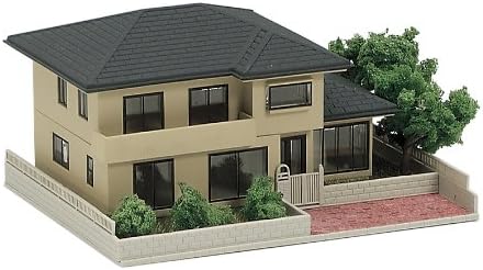 KATO N gauge house with garden 1 beige 23-403A railway model supplies