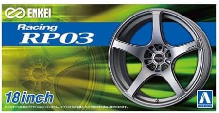 Aoshima Bunka Kyozai (AOSHIMA) The Tuned Parts Series 1/24 Enkei RP03 18-inch Plastic Model