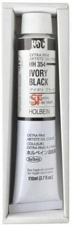 Holbein Oil Paint Ivory Black HH354 110ml (No.20) 010354