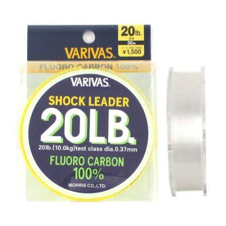 VARIVAS Shock Leader Fluorocarbon 30m 20lb