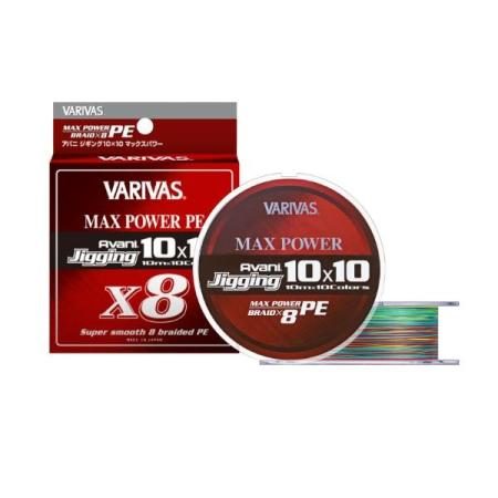 VARIVAS Avani Jigging 10×10 Max Power PE X8 400m No. 3
