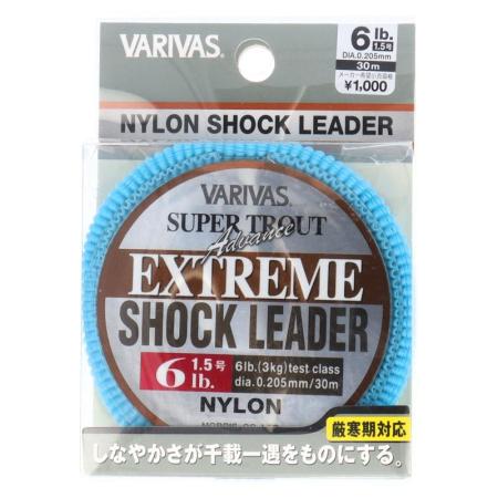 VARIVAS Super Trout Advance Extreme Shock Leader 30m 6lb No. 1.5