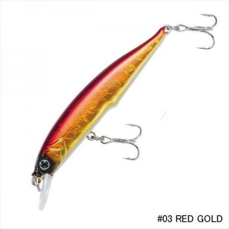 Tail Walk Crazy Minnow 70S SW Tune #03 Red Gold Seabass Lure