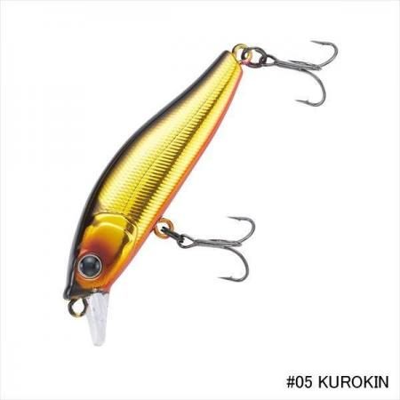 Tail Walk Crazy Stream Minnow #05 Black Trout Plug