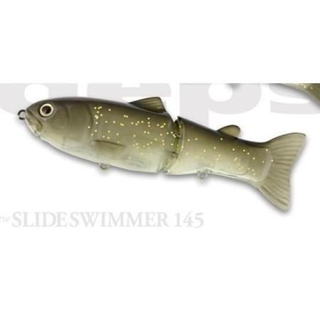 DEPS Lures Saltwater NEW Slide Swimmer 145 #22 Golden Shiner