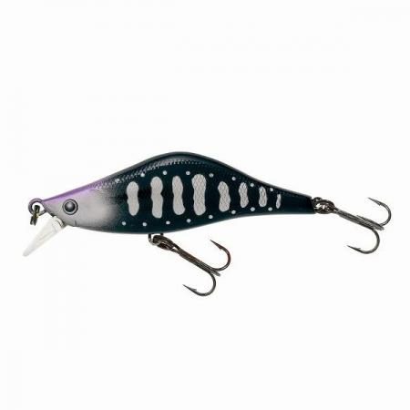 Timco Lux 60S 010 Black Yamame Silver Parmark Trout Plug
