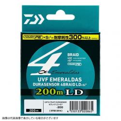 Daiwa UVF Emeraldas Durasensor x 4LD No. 0.6 200m