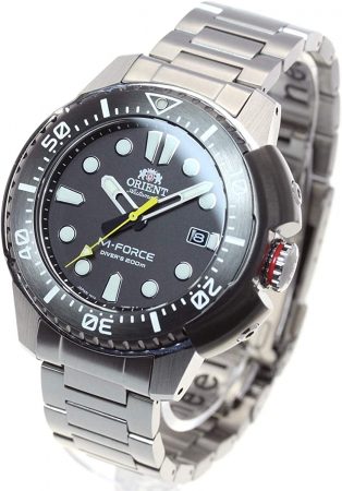 ORIENT 70th Anniversary Model M-FORCE Diver's Watch RN-AC0L01B Mechanical Self-winding M-Force Watch Men