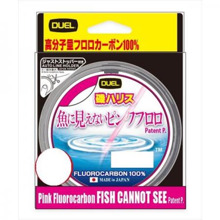 DUEL Harris H4392-SP Pink Fluoro Iso Harris SP Stealth Pink 50m Size 2.5 Invisible to Fish