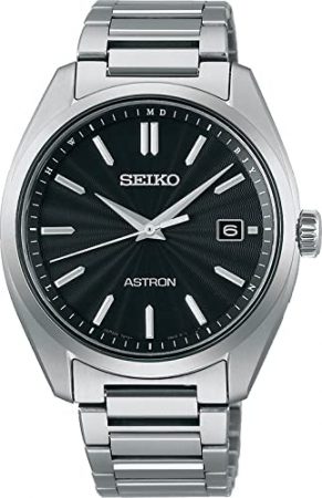 SEIKO Astron Origin Series 3 Needle Model SBXY031 Men's Watch Solar Radio Titanium Blue Silver Made in Japan
