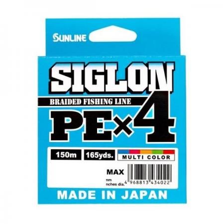 Sunline Line SIGLON PE ×4 200m Multicolor 0.6 10lb