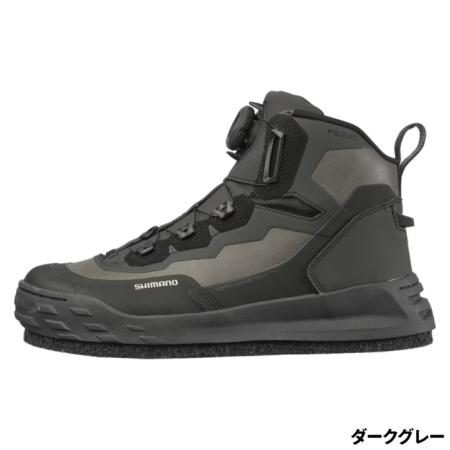 Shimano Geolock Wading Shoes PRO Cut Pin Felt FS-241Y Dark Gray 25.5