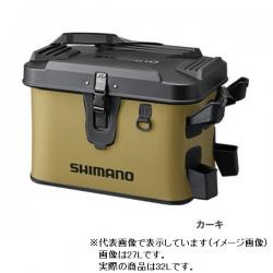 Shimano Bk-007T Rodrest Boat Bag (Hard Type) Khaki 32L