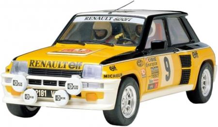 Tamiya 1/24 Sports Car Series No.27 Renault 5 Turbo Rally Specification Plastic Model 24027 (Car)