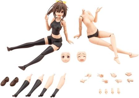 Kotobukiya (KOTOBUKIYA) Sousai Shojo Teien Grande Scale Dress-Up Body (M) with Ao Gennai, Total Height Approximately 250mm, Non-Scale Plastic Model