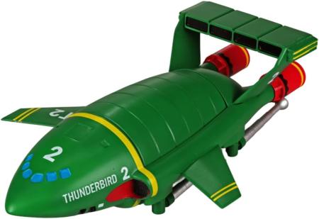 Aoshima Thunderbird 2, approximately 190mm long, plastic model kit