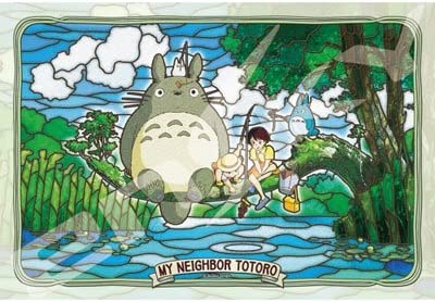 Ensky My Neighbor Totoro Art Crystal Jigsaw Puzzle 300 Pieces [What can I catch?] 26 x 38cm (Completed) 300-AC34