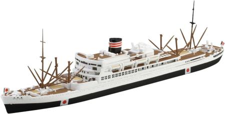 Aoshima Bunka Kyozai (AOSHIMA) 1/700 Waterline No. 506 Nippon Yusen Nitta Maru Plastic Model