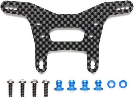 Tamiya Hop-up Options No.2057 OP.2057 XV-02 Carbon Damper Stay (Front) 22057