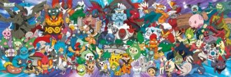 Pokemon Best Wish 432 Large Piece A large gathering of Pokemon in the Unova region! 1 432-L01