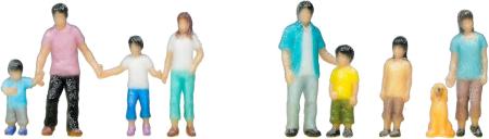 KATO N Gauge Family Diorama Supplies 24-237N