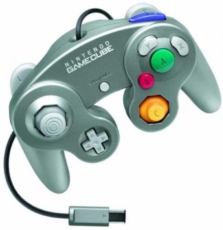 Nintendo GameCube Dedicated Controller Silver