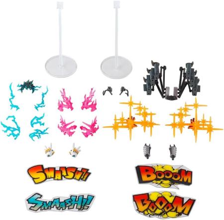 TAMASHII NATIONS SHFiguarts My Hero Academia Izuku Midoriya & Katsuki Bakugo PLUS ULTRA Optional Parts Set Non-scale PVC & ABS painted optional parts