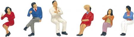 KATO HO gauge sitting person 2 6-502 diorama supplies