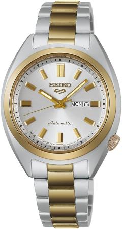 SEIKO Seiko 5 Sports SNXS (32mm) SRRA012 Ladies Silver & Gold