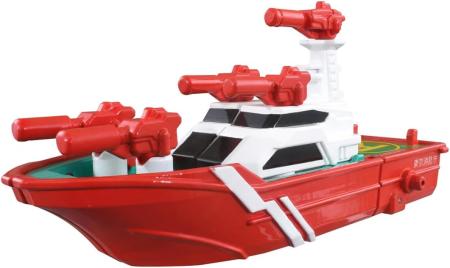 TAKARA TOMY Tomica Job Labor Firefighting Unite Vehicle Fireboat Minicar Toy for ages 3 and up