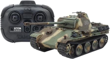 Tamiya 1/35 RC Tank Series No. 19 German Panther G Late Model (with dedicated transmitter) Electric Radio Control 48219