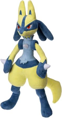 TAKARA TOMY Pocket Monsters Pokemon Plush Toy Yellow Lucario