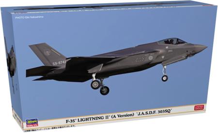 Hasegawa 1/72 scale Air Self-Defense Force F-35 Lightning II (A Type) 303rd Squadron Plastic Model Kit 02523