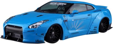 Aoshima Bunka Kyozai (AOSHIMA) 1/24 Liberty Walk No. 9 LB★WORKS R35 GT-R Ver. 1 Plastic Model