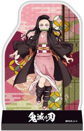 Demon Slayer: Kimetsu no Yaiba Capsule Standee “Kamado Nezuko” (CC-ST042, Size: 89×137 mm, Paper)