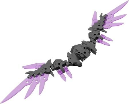 BANDAI SPIRITS 30MM Option Parts Set 22 (Wing Unit 2) 1/144 Scale Pre-Colored Plastic Model Kit