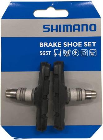 Shimano Repair Parts Brake Shoe S65T (10 Pairs Included) BR-M422-S BR-M422-L BR-M421-S BR-M421-L BR-M420 etc. (For V Brake) Y8GP9810A