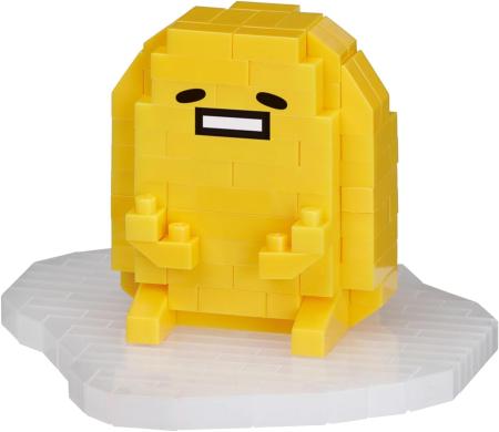 Kawada Nanoblock Gudetama NBCC_231 3 x 10.5 x 18 cm Ages 12 and up Interior Hobby NBCC_231