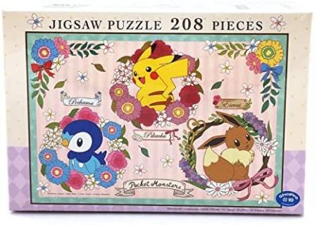 Jigsaw Puzzle 208 Piece Pokemon Antique Forest 208-080