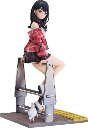 GRIDMAN DYNAZENON x Azur Lane Takarada Rikka Blue Sky Station 1/7 Scale Plastic Painted Finished Figure