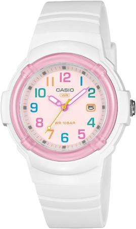 CASIO Casio Collection Watch Environmentally Friendly Materials LX-800H-7A1JF Women's White/Pink