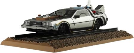 Aoshima Bunka Kyozai (AOSHIMA) 1/24 Movie Mecha No. BT-04 Back to the Future Part III Time Machine Railroad Plastic Model (Car)