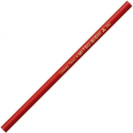 Mitsubishi Pencil Colored Pencil 880 1P Pack Red 15 - Discovery Japan Mall