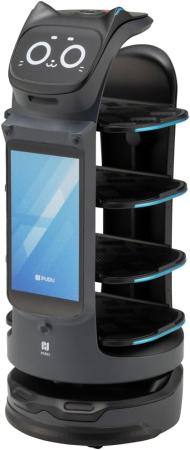 Kotobukiya PUDU Bellabot Pro (Black Ver.) Non-scale Plastic Model Kit, Approximately 107mm Tall