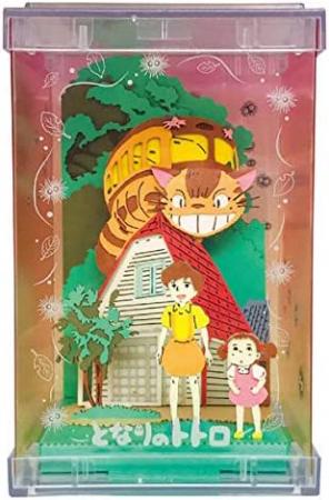PAPER THEATER -Cube- Studio Ghibli My Neighbor Totoro PTC-T03 Catbus Thank You