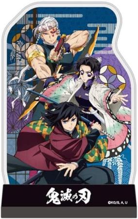 Demon Slayer: Kimetsu no Yaiba Capsule Standee “Pillars Vol.1” (CC-ST045, Size: 89×137 mm, Paper)