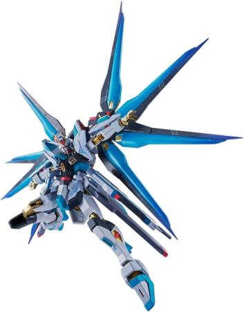 METAL ROBOT Spirits <SIDE MS> Strike Freedom Gundam Nishiki (Hatsune Miku Ver.) ABS & Die-cast & PVC Pre-painted Figure, Approx. 140mm