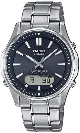 CASIO watch lineage radio wave solar LCW-M100TSE-1AJF men's silver