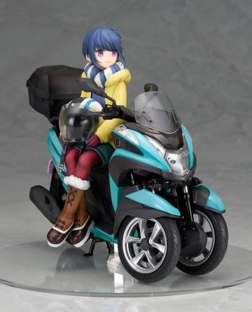 Laid-Back Camp Shima Rin with Tricycle 1/10 Scale Complete Figure (Alter)